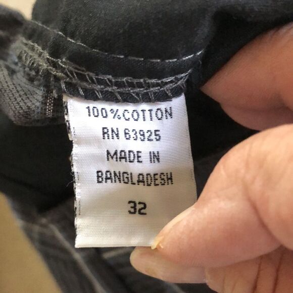 RetroFit Mens Shorts Size 32 Gray plaid NWT - Picture 5 of 5